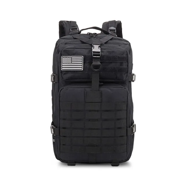 50L Large Capacity Men Army Military Tactical Backpack 3P Softback Outdoor Waterproof Bug Rucksack Hiking Camping Hunting Bags