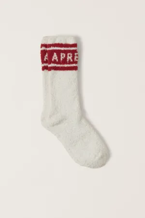 Cozy Chic Apres Socks [Red-BDUCC23101]