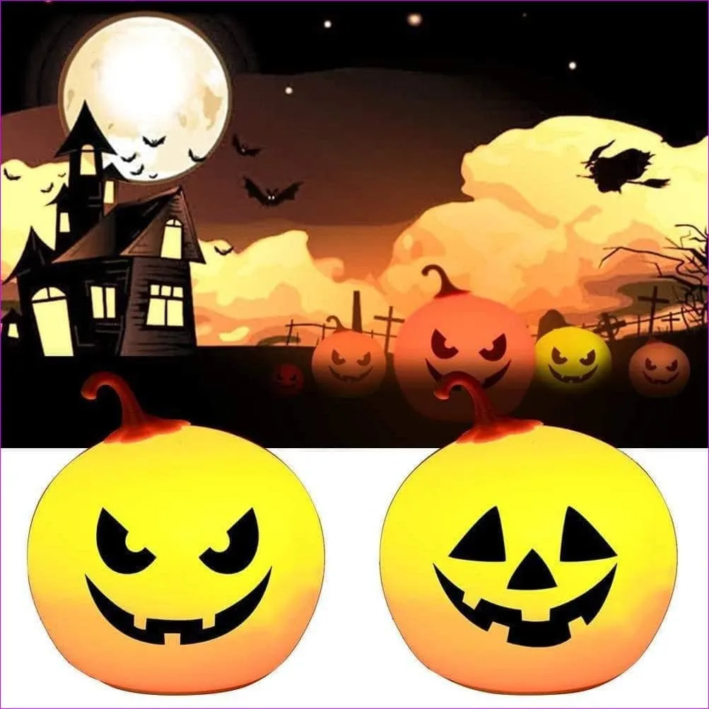 Halloween Touch Light Pumpkin Lamp