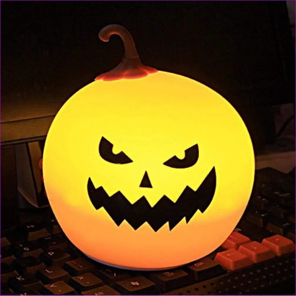 Halloween Touch Light Pumpkin Lamp