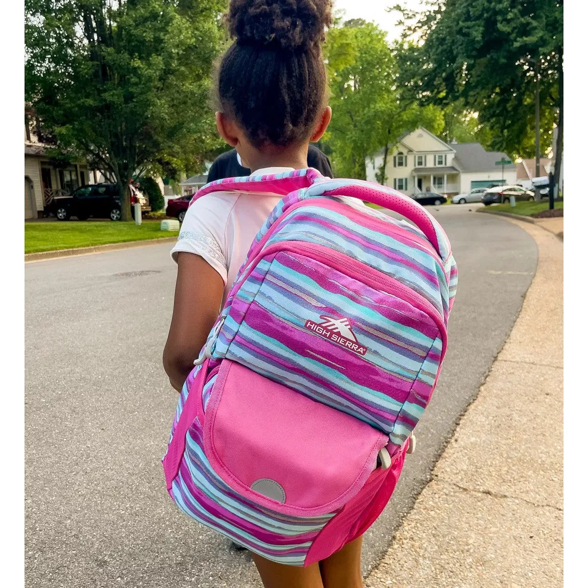 High Sierra Ollie Backpack, Pink/Blue