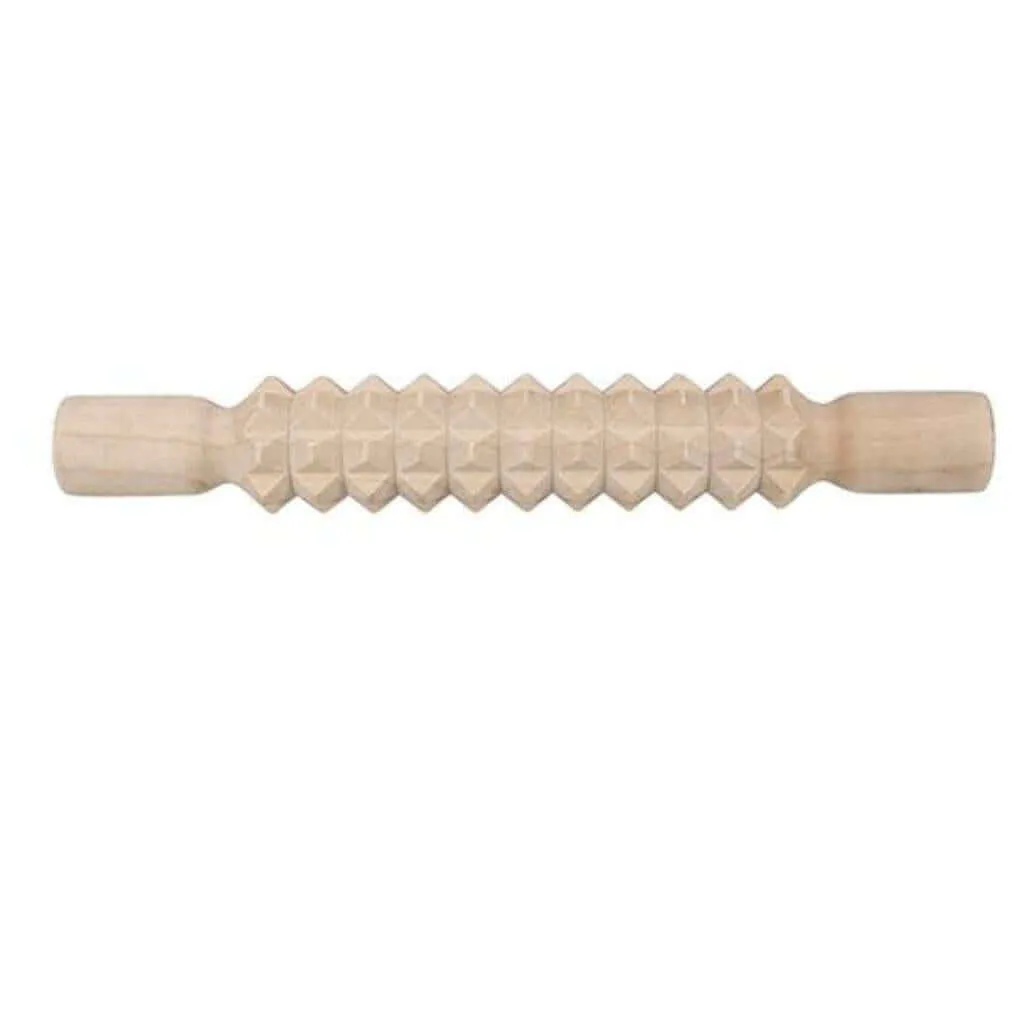 Pattern Rolling Pins Wooden Pack of 4