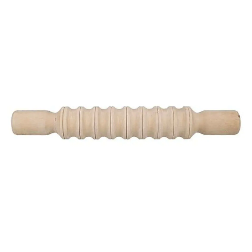 Pattern Rolling Pins Wooden Pack of 4
