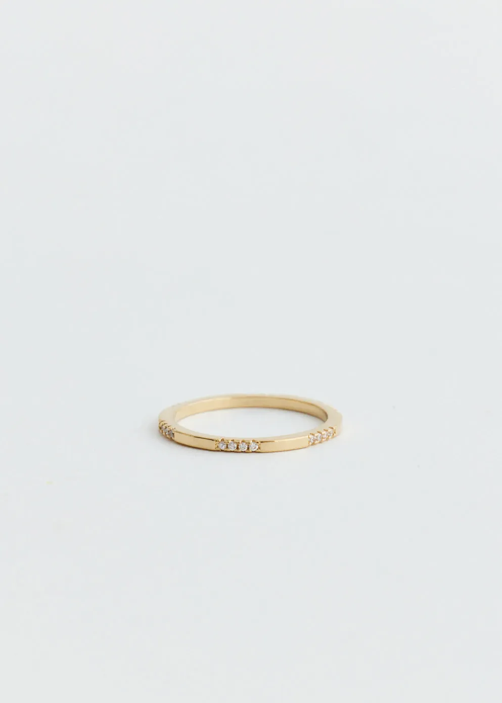Simple Crystal Ring