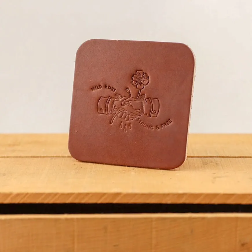 Wild Rose Coaster Set
