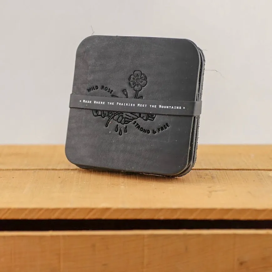 Wild Rose Coaster Set